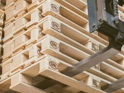 100% Premium Quality Euro Pallets Double Faced Plastic Pallet 120 X 80 Epal Wood Pallets