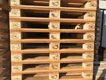 Quality Hard Wood 4 way wooden Euro Pallet - фото 1