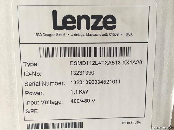ESMD112L4TXA/1,1kW/3f преобразователи частоты LENZE
