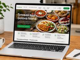 Онлайн-проект в нише готовой еды с клиентской базой
