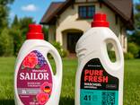 PURE FRESH – Гел за перење и омекнувач 4L | Производител од Полска | Извоз и Private Label - фото 2